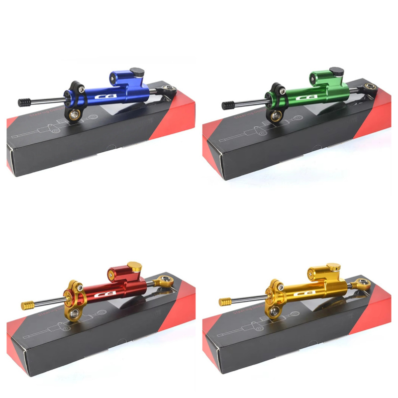 Steering Damper Stabilizer Kit Cnc - For Honda CB900F Hornet CB919 CB1000