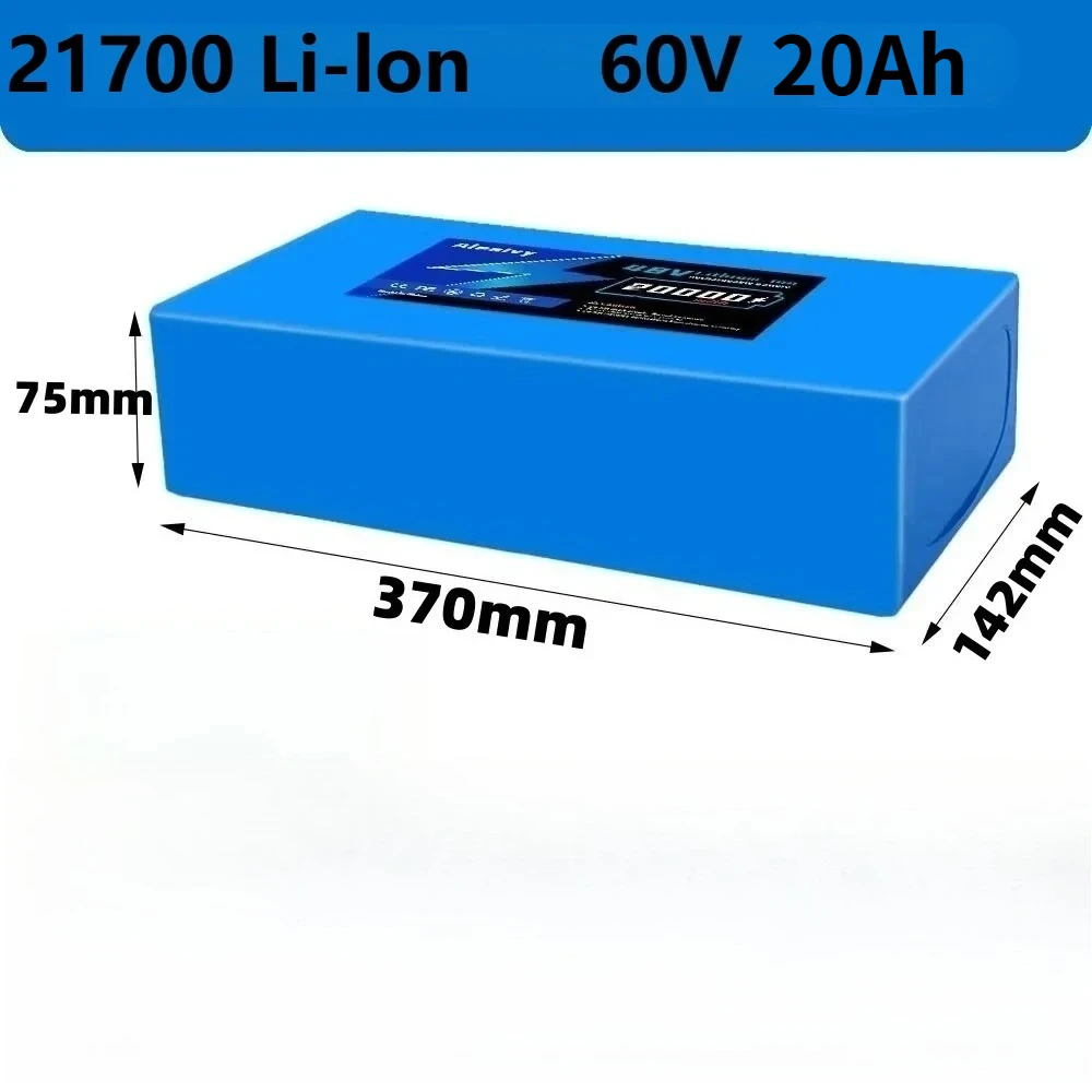 16S6P Aleaivy 60V 20Ah Lithium - 60V 30Ah 21700 Battery Pack recension och pris