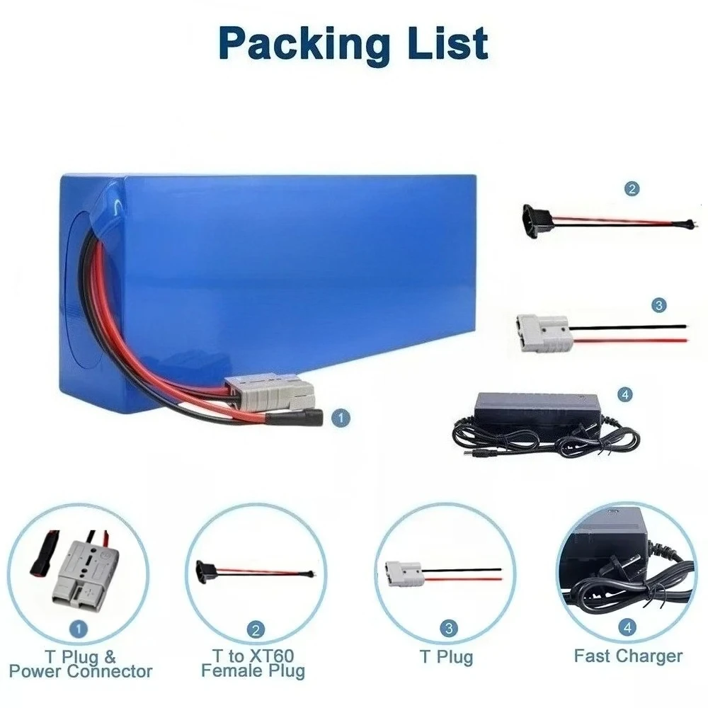 16S6P Aleaivy 60V 20Ah Lithium - 60V 30Ah 21700 Battery Pack recension och pris