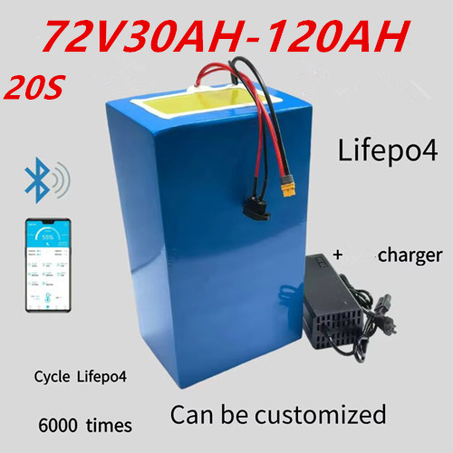 72V High Capacity Lithium Ion  - 72V 30Ah Lifepo4 Battery Pack recension och pris