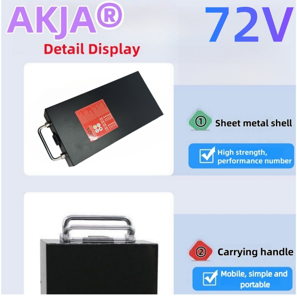 Air fast transportation 72V Ne - 72V 30Ah Lifepo4 Battery Pack recension och pris
