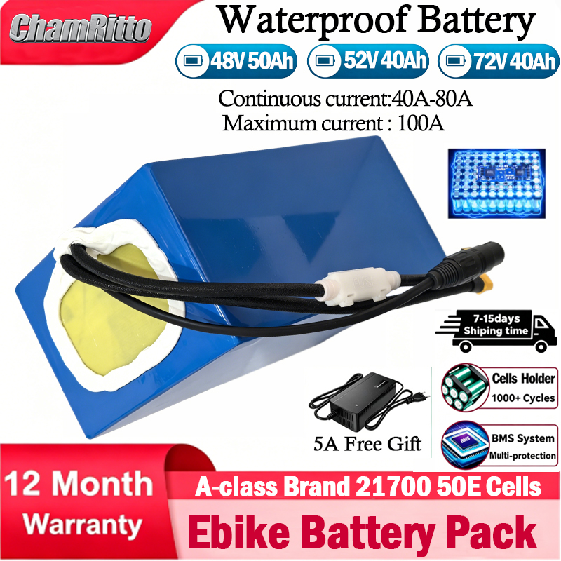 21700 E bike Scootoer Battery  - 60V 30Ah 21700 Battery Pack recension och pris