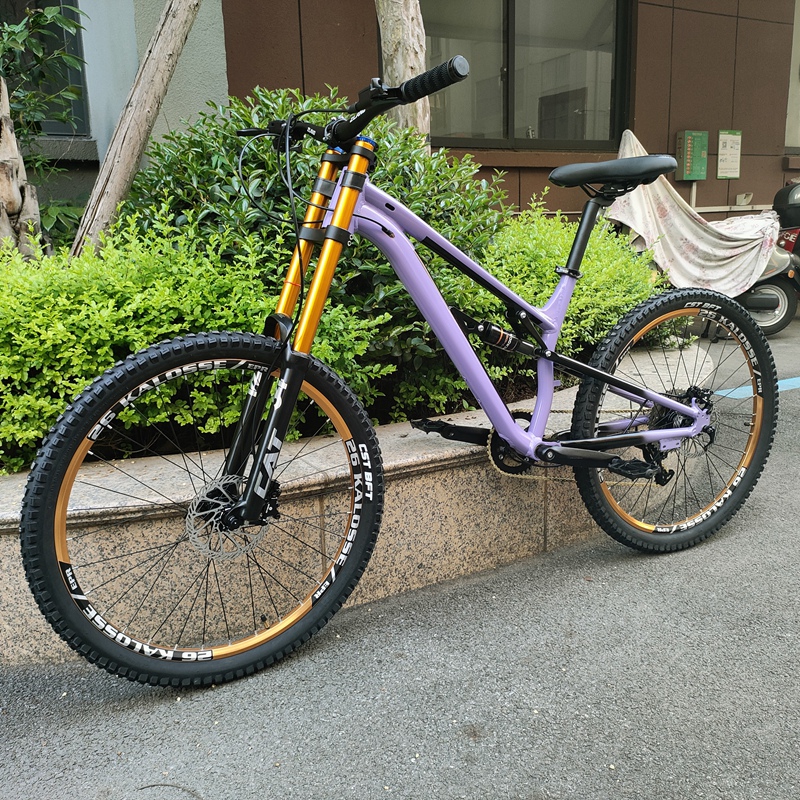 Kalosse Air Fork Bicycle  Full - Hydraulic Suspension Fork 11 Inch recension och pris