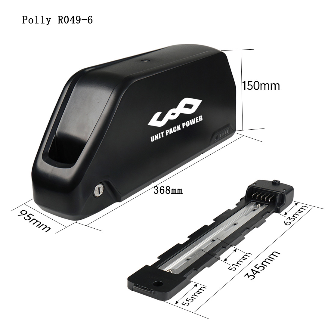 52V 25AH  Downtube EBike Batte - 60V 30Ah 21700 Battery Pack recension och pris