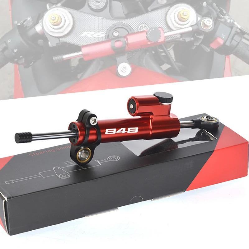 FOR DUCATI 848 2007-2013 2008  - Steering Damper Stabilizer Kit Cnc recension och pris